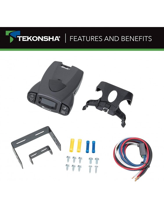 Tekonsha 90195 P3 Electronic Brake Control , silver, Single