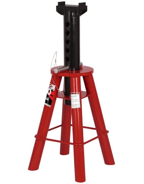 AFF Jack Stand, Pin Type, 3309A - Heavy Duty 10 Ton Capacity, 17