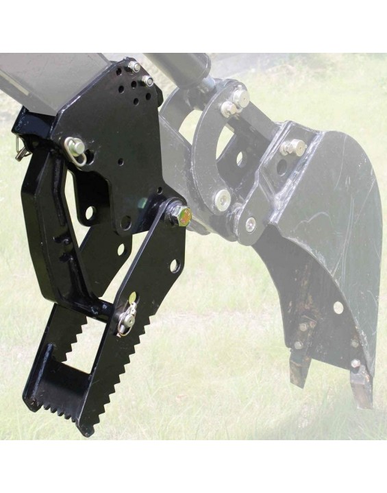 7BLACKSMITHS Kubota Deere Backhoe Excavator Thumb for Universal Claw Tractor Attachment