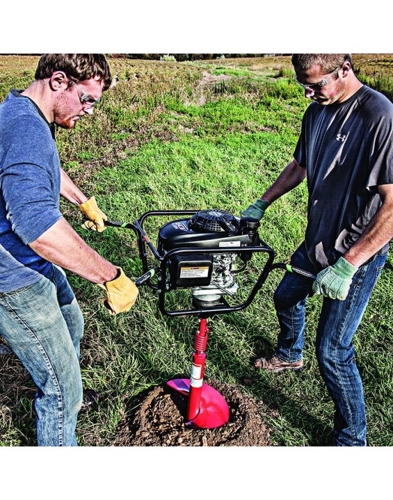 EARTHQUAKE 9800H 2-Person Earth Auger Powerhead with 160cc 4-Cycle, Black