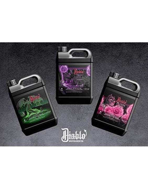 Diablo Professional Starter Kit - Nine Individual Products to Grow and Flower a Small Medical Garden