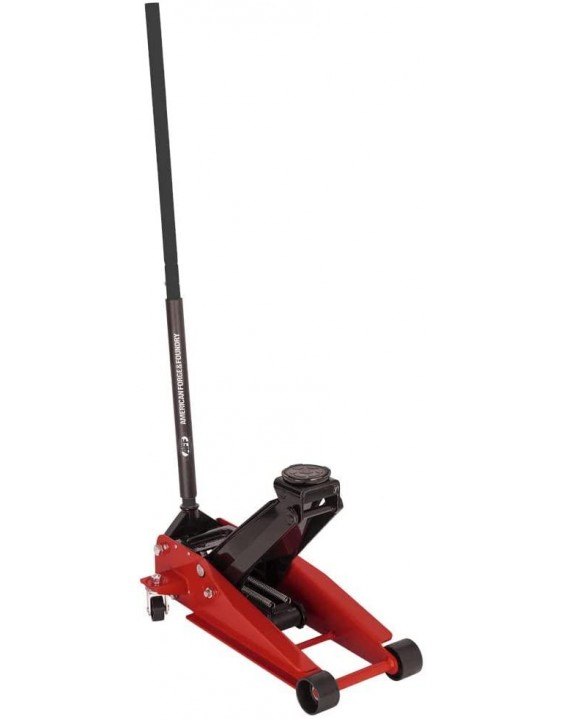 AFF Floor Jack, Dual Pump Hydraulic Car Lift System - 4 Ton Heavy Duty Capacity with Safety Bypass for Overload Prevention and Swivel Casters for Easy Movement, 400SS