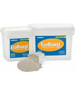Airmax Ecoboost Water Clarity & Natural Bacteria Enhancer - 60 Scoops (30lb Bucket), Treats Up to 1/4 Acre Pond Up to 12 Months