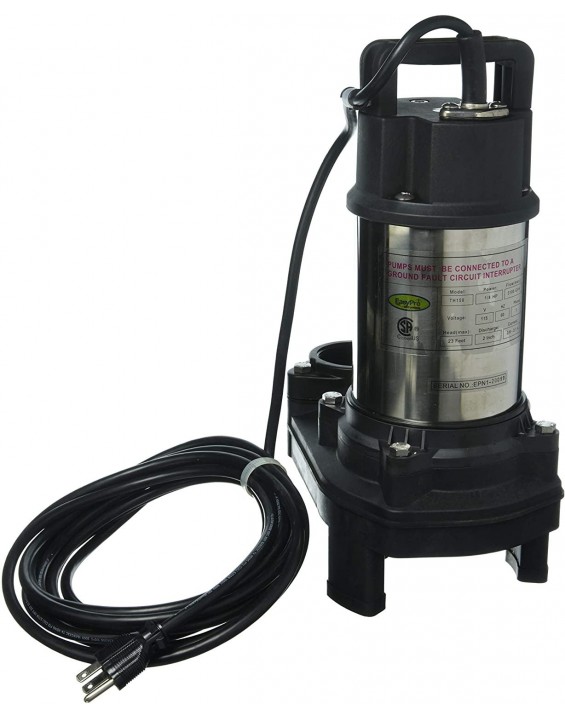 Easy Pro TH150 Easy Pro Stainless Steel Submersible Pump, 3100-GPH