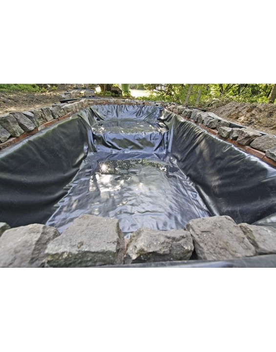 HALF OFF PONDS - 25 ft. x 25 ft. 20-Mil LLDPE Pond Liner for Ponds, Lakes and Retention Basins