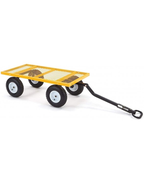 Gorilla Carts Heavy-Duty Steel Utility Cart with Removable Sides and 13