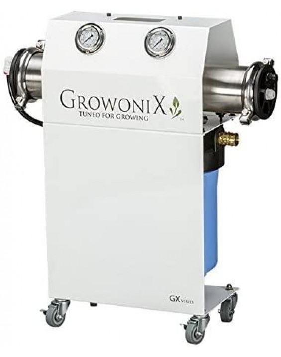 GROWONIX GX1000 Reverse Osmosis System Ultra High Flow Rate Water Purification Filter for Hydroponics Gardening Growing Drinking H20 Coffee Point of use On Demand Purifier Most Efficient Eco