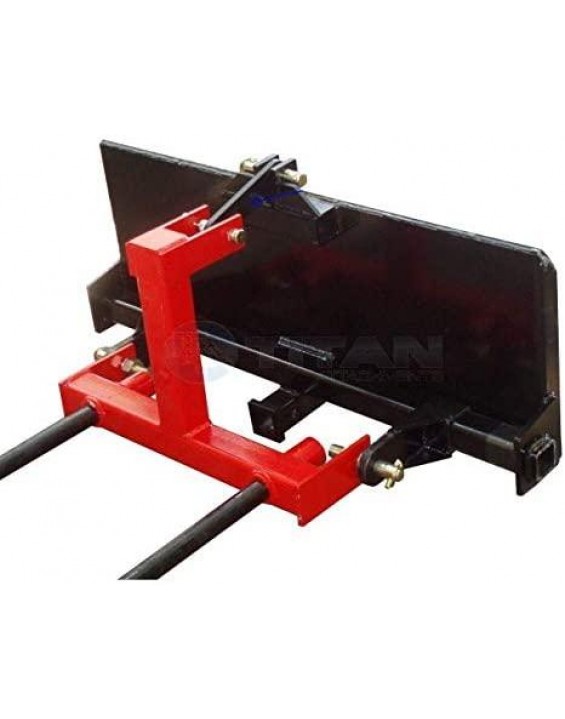3-Point Attachment Adapter for Universal Skid Steers, Quick-Attach Equipment
