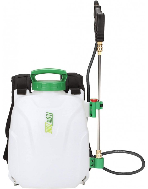 FlowZone Storm 2.5 Variable-Pressure 5-Position Battery Powered Backpack Sprayer (2.5-Gallon)