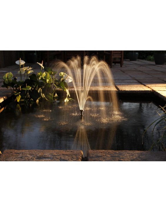 Aquagarden Pennington, Inpond, Pond & Water Pump, Filter, UV Clarifier, LED Spotlight and Fountain, All in One Solution for a Clean, Clear and Beautiful Pond