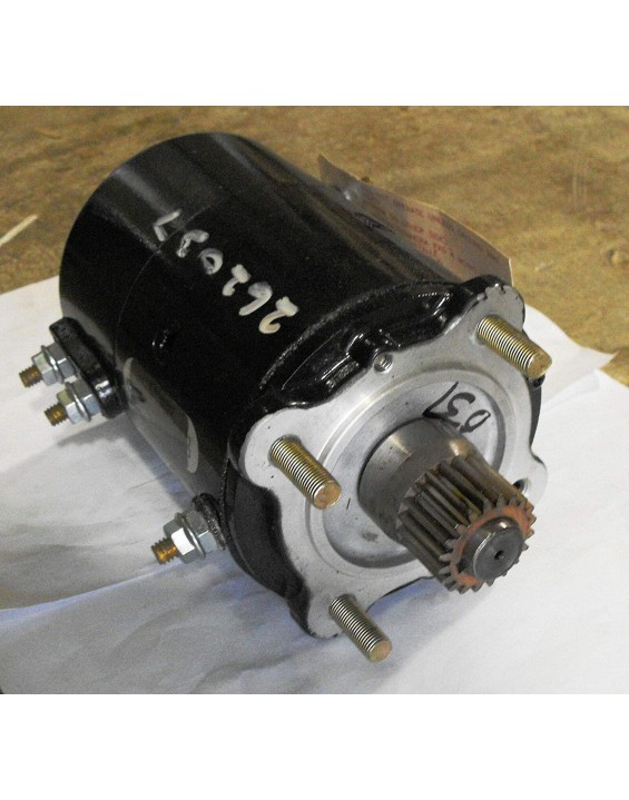 Auto Crane 12V, Electric Motor ASSEMBLY-12V, 2.5 HP, with Isolated Ground