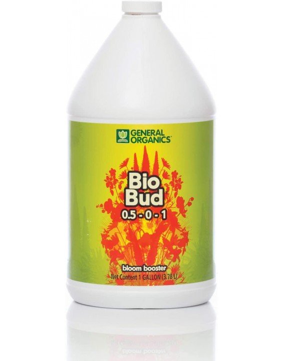 General Organics BioBud 0.5-0-1, Encourages Flowering and Fruit Development, No Added Microbes, 1-Gallon
