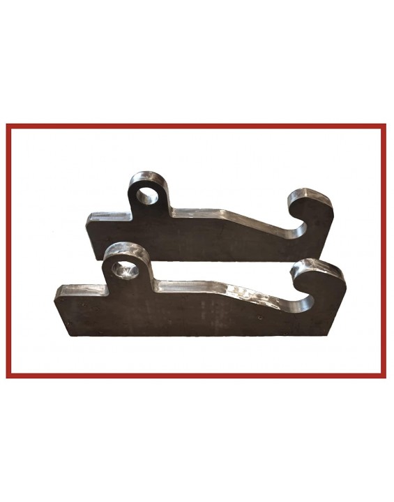 Direct Replacement for JRB 416 Quick Attach Coupler for Loaders Made in Pennsylvania by Pocono Metal Craft with American Steel.