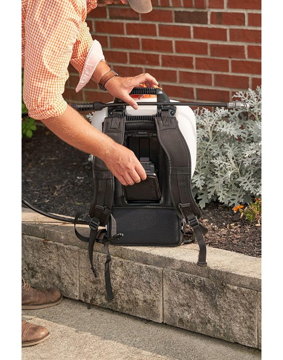 BLACK+DECKER Battery Powered 4-Gallon Backpack Sprayer