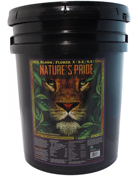 GreenGro FB-6035 Nature's Pride Bloom Fertilizer, 35 lb