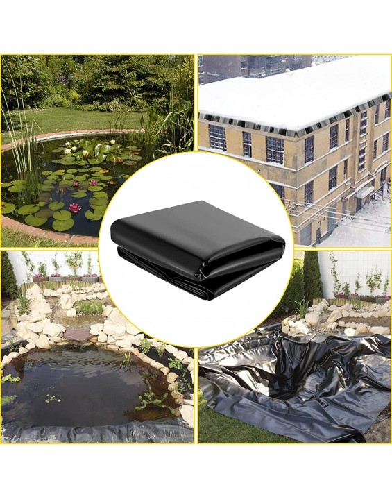 Happybuy LLDPE Pond Liner 20x25 ft, Pond Liner 20 Mil, Fish Pond Liners for Waterfall, Pond and Fish Ponds