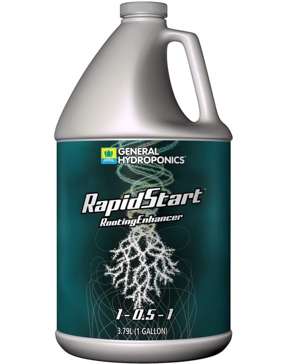 General Hydroponics RapidStart Rooting Enhancer Promotes Root Growth For Seedlings, Starts & Transplanting, 1-Gallon