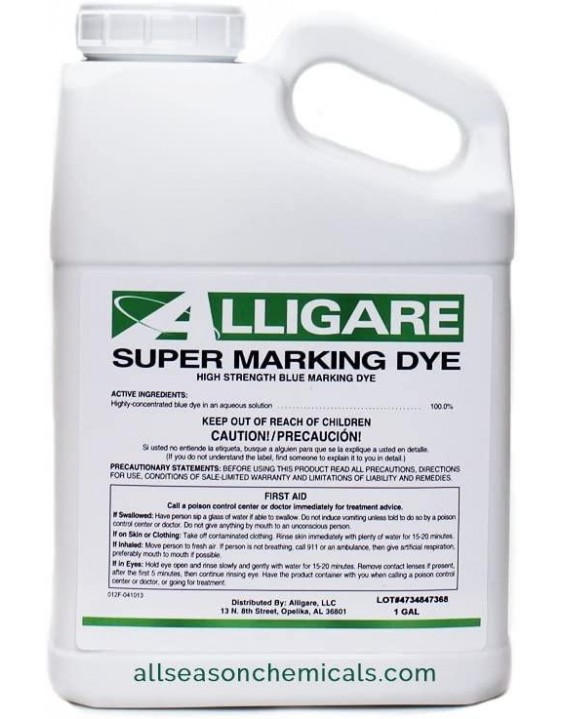 Alligare Super Marking Dye (4 Pack x 1 gal)