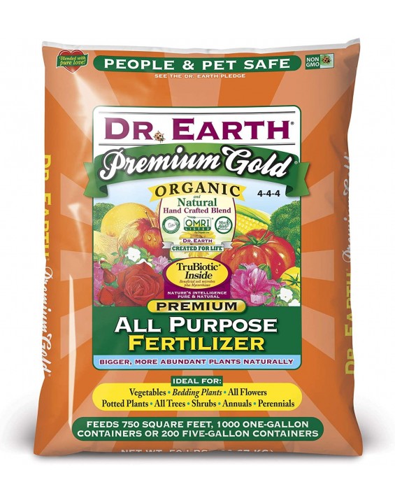 Dr. Earth Premium Gold All Purpose Fertilizer 50 LB.