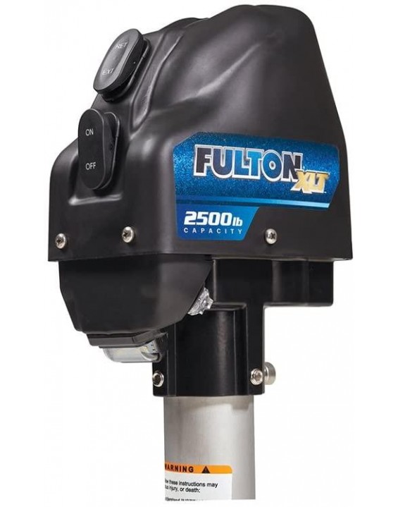 Fulton 141401 XLT Powered Trailer Jack, Rating 2,500 lbs.