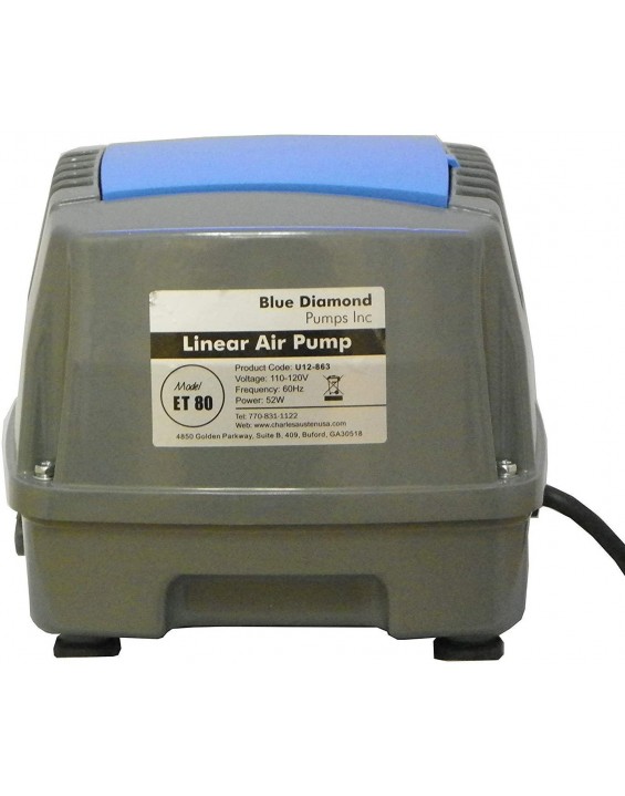 Blue Diamond ET 80 Septic or Pond Linear Diaphragm Air Pump