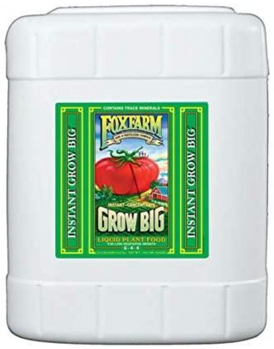 FoxFarm FX14009 5-Gallon Grow Big Liquid Concentrate 6-4-4