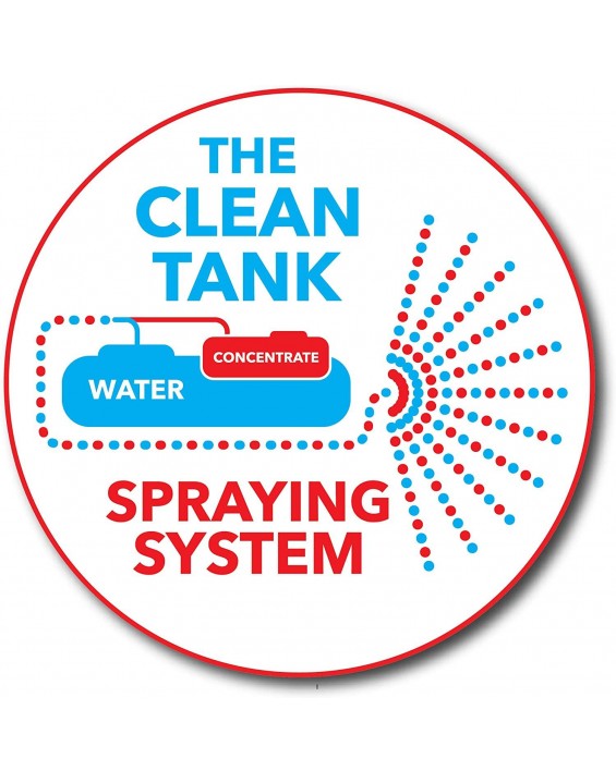 Chapin International 97561 Chapin Presents The First-Ever Clean-Tank ATV Spraying System, 25 Gallon Sprayer, Translucent