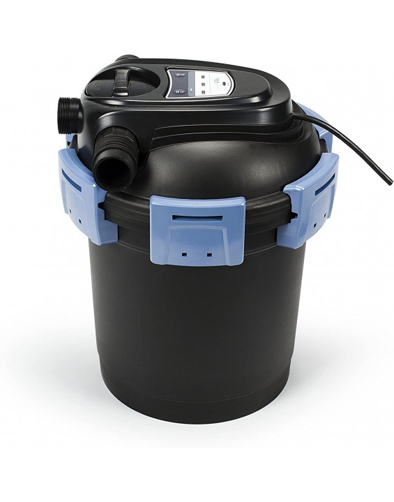 Aquascape 95053 UltraKlean 2000 Gallon Biological Pressure Filter with 14 Watt UV Clarifier Sterilizer for Pond Water Feature, 2,700 GPH