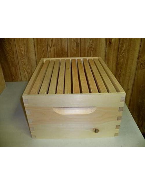 Cutler Supply, Inc Beekeeper Starter Kit, Honey Bee Hive, Veil, Gloves, Tools, Smoker, Book