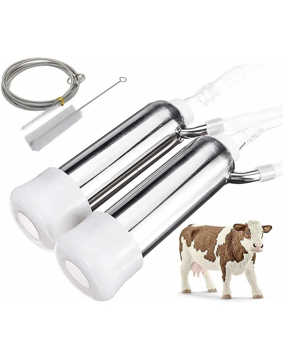 Hantop 12L Goat Milking Machine (Pro) and Cow Milking Teat Cup Replacement (Tube Included)