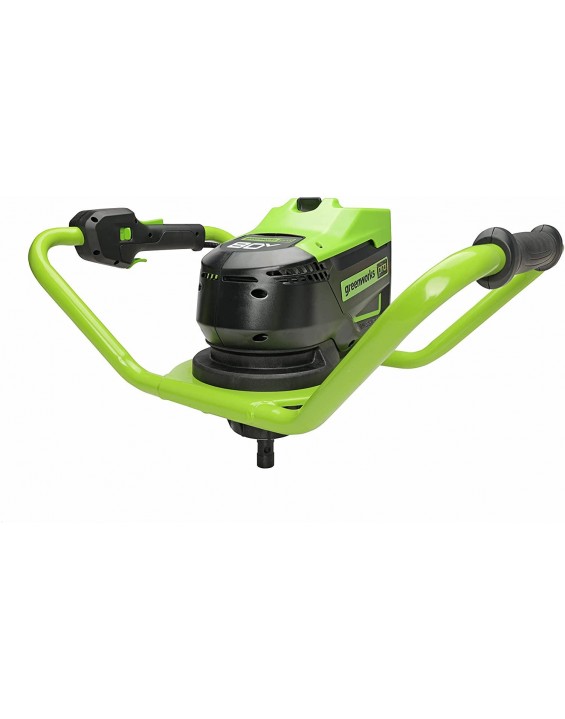 Greenworks Pro 80V Brushless (58CC Gas Equivalent) Earth Auger / Post Hole Digger - Auger Bit and Battery / Charger Sold Separately