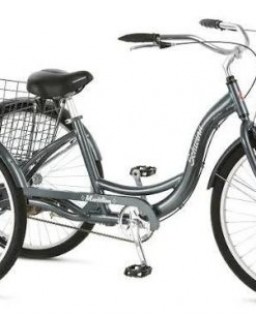 26 Schwinn Meridian Adult Tricycle Silver