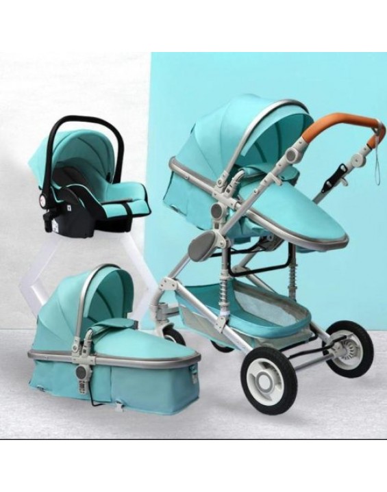 Luxury 3-in-1 Baby Stroller Car Seat Combo Travel System