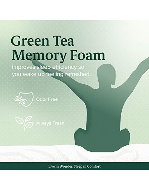 Zinus Green Tea 12-inch Memory Foam Mattress, Full