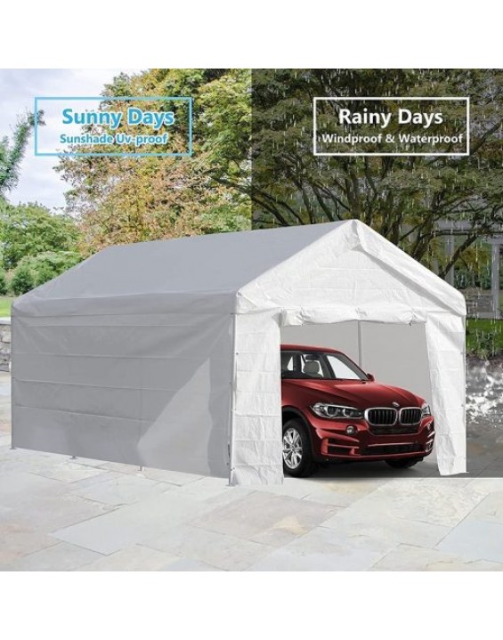 Best 10×20 ft Heavy Duty Carport Garage Shelter Boat Party Tent Shed