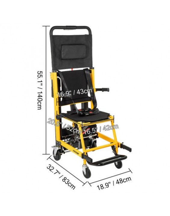 Portable Motorized Electric Stair Climbing Handicap Lift Wheelchair