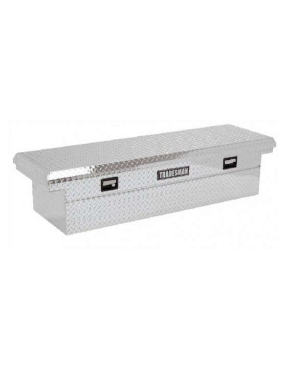 Tradesman Mid-size Low Profile Truck 60 in. Aluminum Cross Bed Tool Box