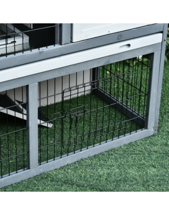 Large Indoor Outdoor Rabbit Hutch Bunny Cage House 3ft – 5 Colors