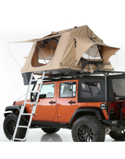 Overlander Roof Top Camper Tent W/ Ladder & Mattress – 4 Seasons Lite